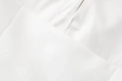 Summer Top Female Jewelry Bow Decoration Hanging Neck Collar Sleeveless Top 2025 Women's Pretty Sling Top