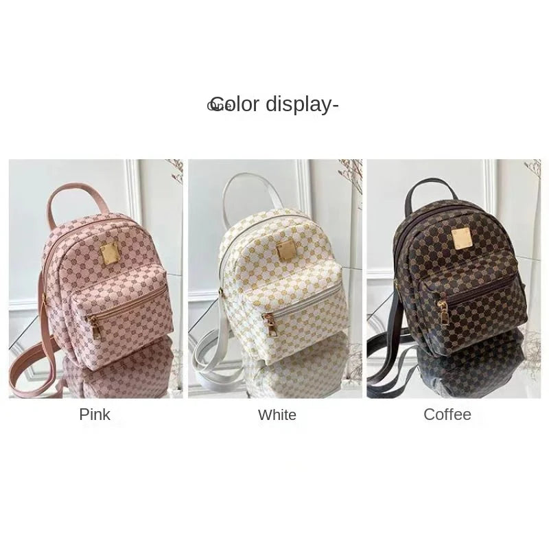 Classic Women Backpack Fashion School Bags Female Daily Shopping Girl Backpacks