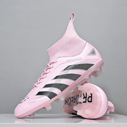 New Men Match Professional Football Boots Non-Slip TF/FG Soccer Shoes Boys Sneakers Comfortable Ankle Sports Shoes Unisex
