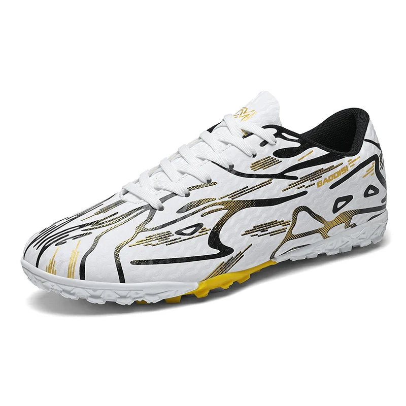 Soccer Shoes Child Football Shoes Outdoor Non-Slip Futsal Shoes Kids Sneakers Boys Low-cut Lightweight Children's Sports Shoes