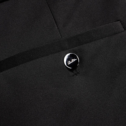 1-Pack Men's Professional Straight-Leg Stretch Formal Pants Non-Iron Comfortable Business Slacks Wrinkle-Resistant Loose Fit