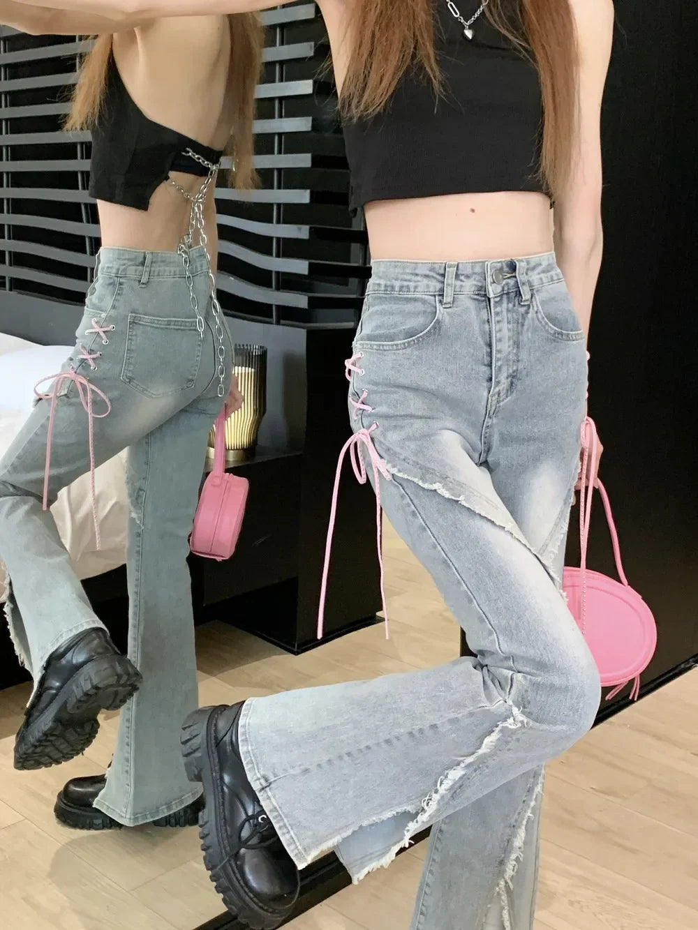 Vintage High-waisted Slimming Jeans For Women