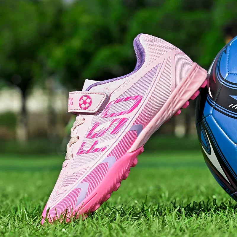 New Kid Match Boys Football Boots Professional Non-Slip Sneakers Match Soccer Shoes Sports Shoes Outdoor Comfortable Unisex