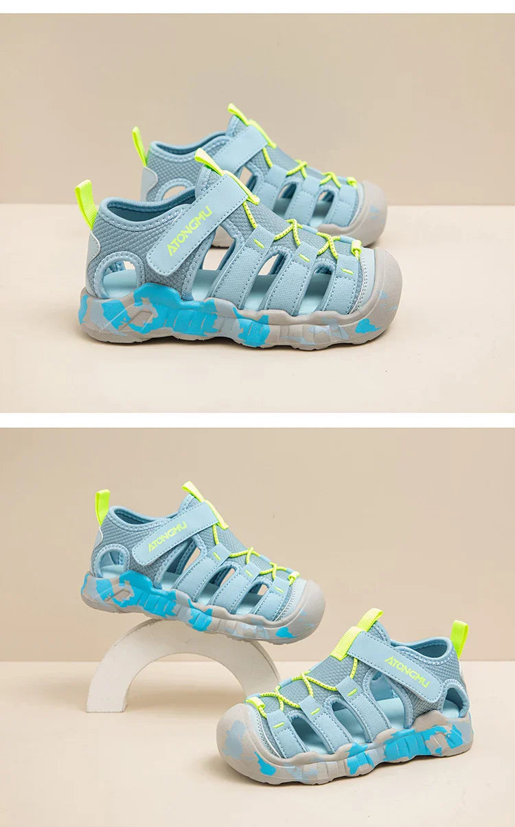 New Girls Sandals Children Water Shoes Cute Outdoor Non-slip Kids Sports Shoes Girls Boy Sandals Sneaker 4 To 12 Years