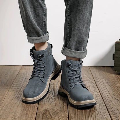 New Non Slip Work Shoes Men Work Boots Indestructible Safety Shoes Steel Toe Shoes Puncture-Proof Sneakers Male Footwear Shoes