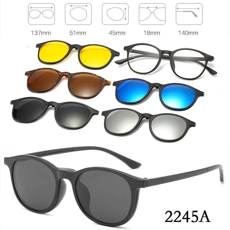 Sunglasses Clip Magnet Clip on Sunglasses  Clip on Sun Glasses Frame