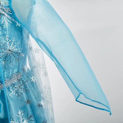 Little Girl Rapunzel Costume Party Fancy Princess Dress Christmas Cosplay Belle Sleeping Beauty Cinderella Carnival Disguise