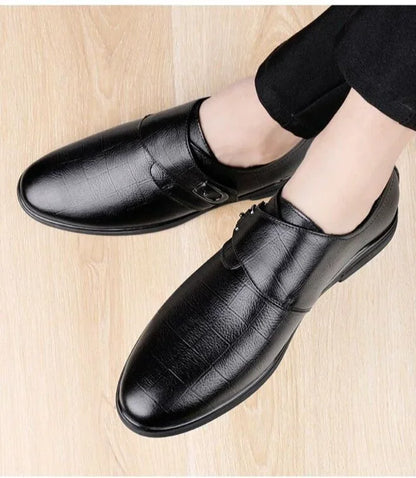 Round Toe High Quality Fashion Spring Autumn Men's Formal Shoes Luxury Designer Cheap Liquidation 2025 Style 39 Social Shoe Male