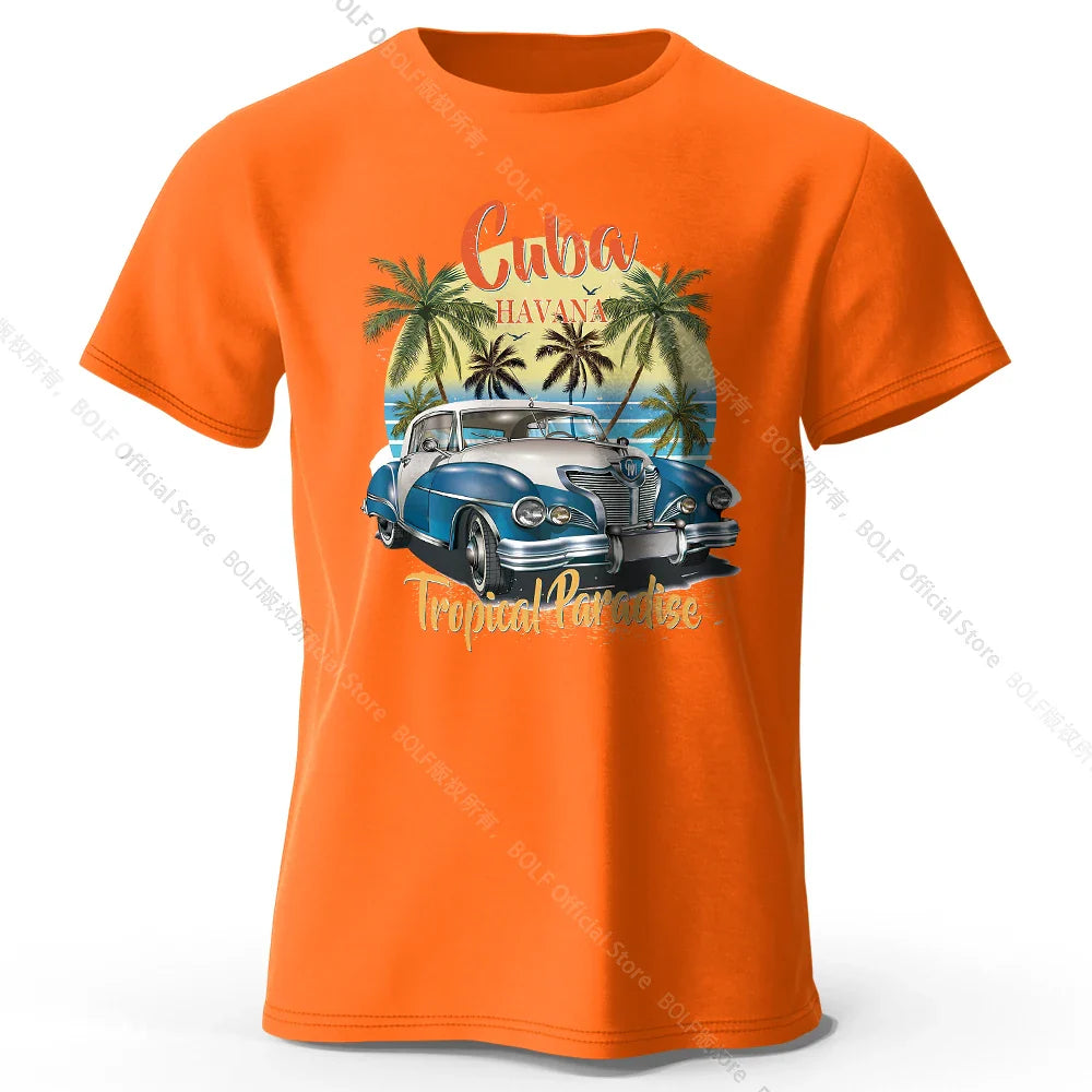 Seaside Market Medal Printed Unisex Men Women T-Shirt Tees Tops 100% Cotton Anchor Graphic Coastal Souvenir Wear
