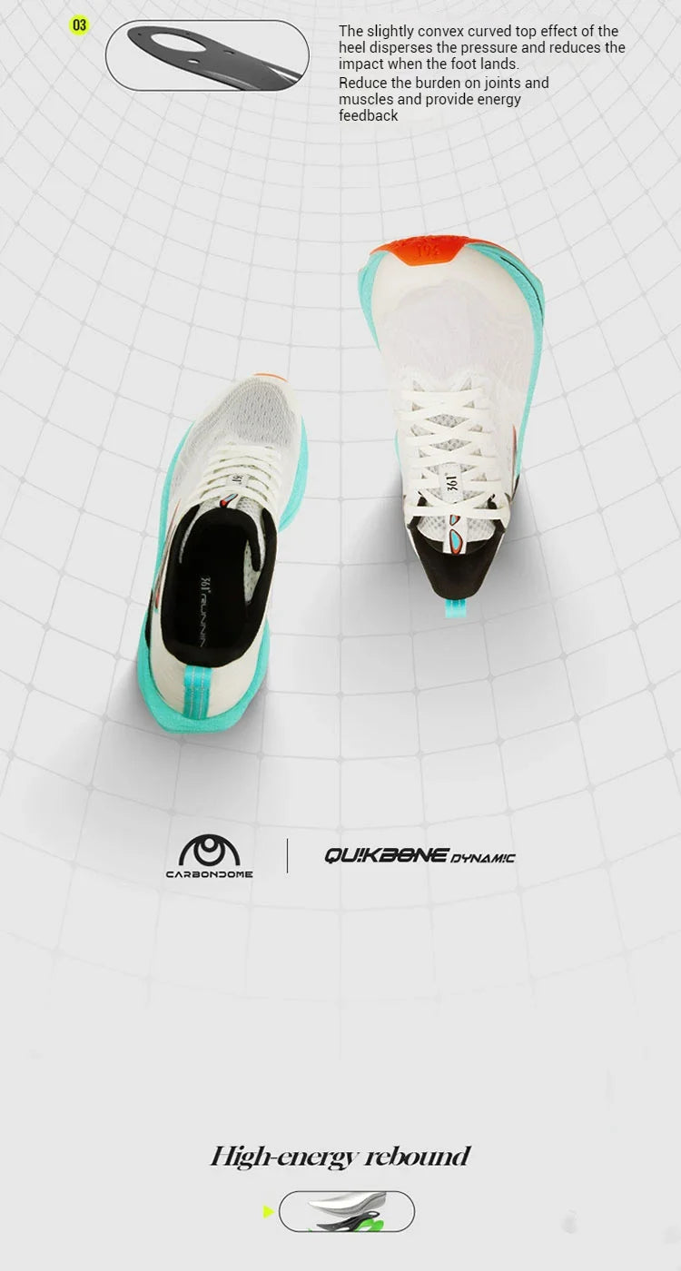 Degrees Flame 4.0 MIX Men Running Shoes Carbon Plate Racing Marathon Stable Rebound Wear-resistant Male Sneakers 672512204