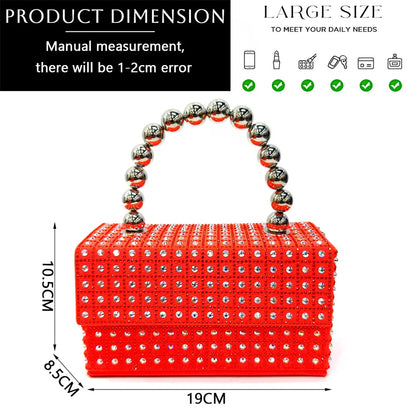 Nigerian Heel Party for Women Yellow Shoes and Bag Set Rhinestone Handbag Italian Design Wedding