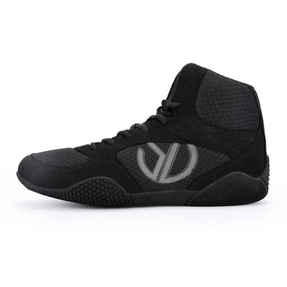 Professional Wrestling Boots Men's Lightweight Fighting Boxing Shoes High Quality Mesh Breathable Boxing Sneakers Big Size 40-50