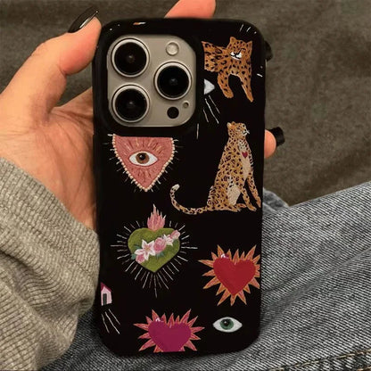 Love Phone Case For IPhone 16 Pro Max 15 14 13 12 11 Shockproof Cover Case For IPhone X XS XR 7 8 Plus Case