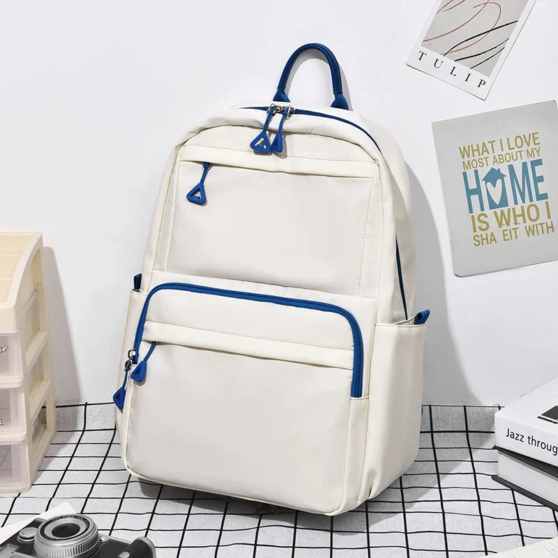New Universal Casual Trendy Student Backpack Large Capacity Schoolbag Fashion Travel Bag Unisex Laptop Backpack