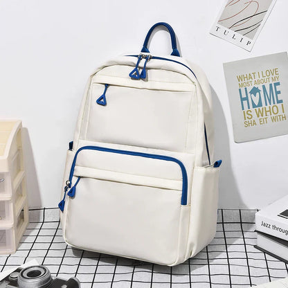 New Universal Casual Trendy Student Backpack Large Capacity Schoolbag Fashion Travel Bag Unisex Laptop Backpack