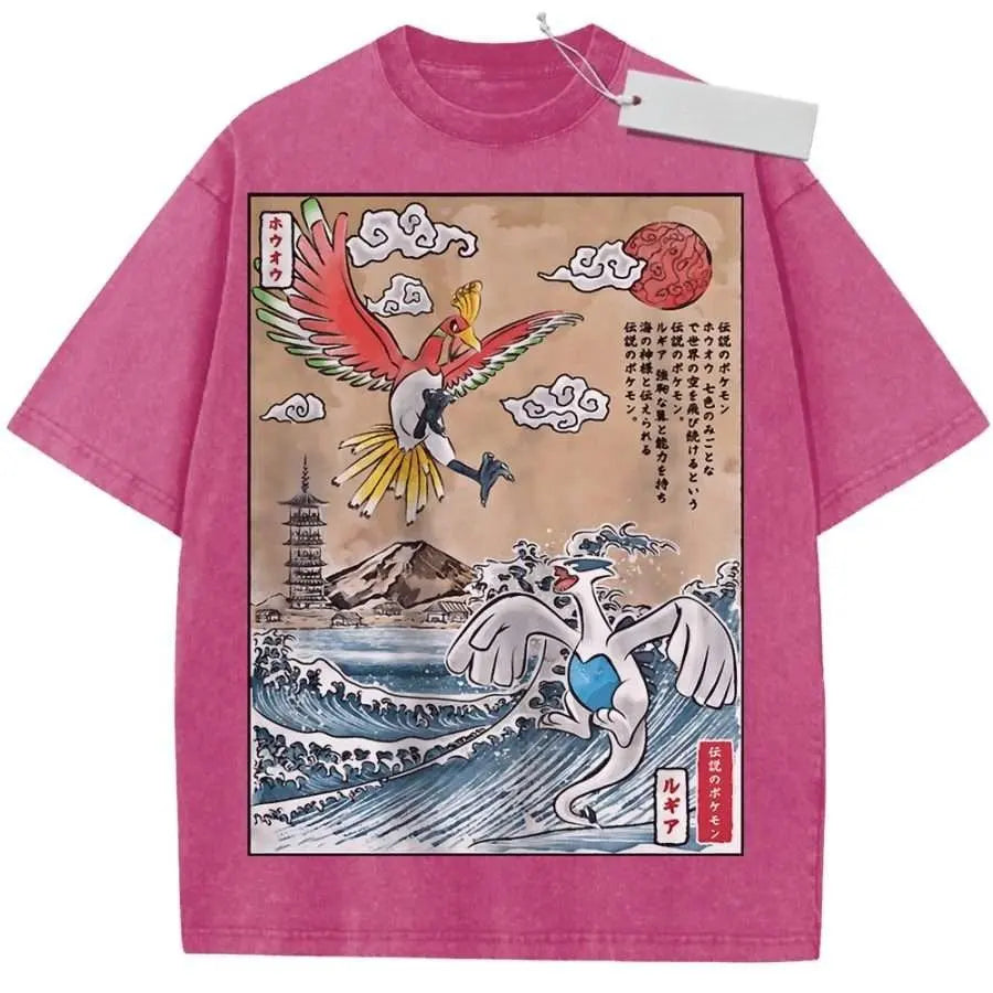 T Shirt Man Women Anime Short Sleeve Tee Summer 2026 Streetwear Casual Tops Y2k Clothes