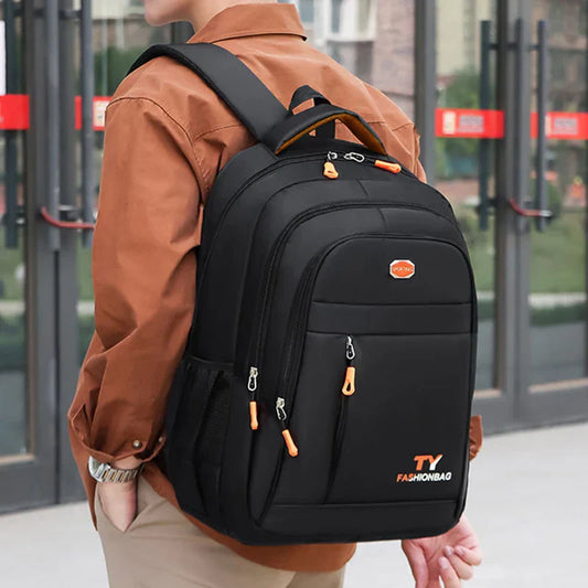 Men's and women's large-capacity trendy outdoor travel casual backpacks and schoolbags, airplane cabin backpacks