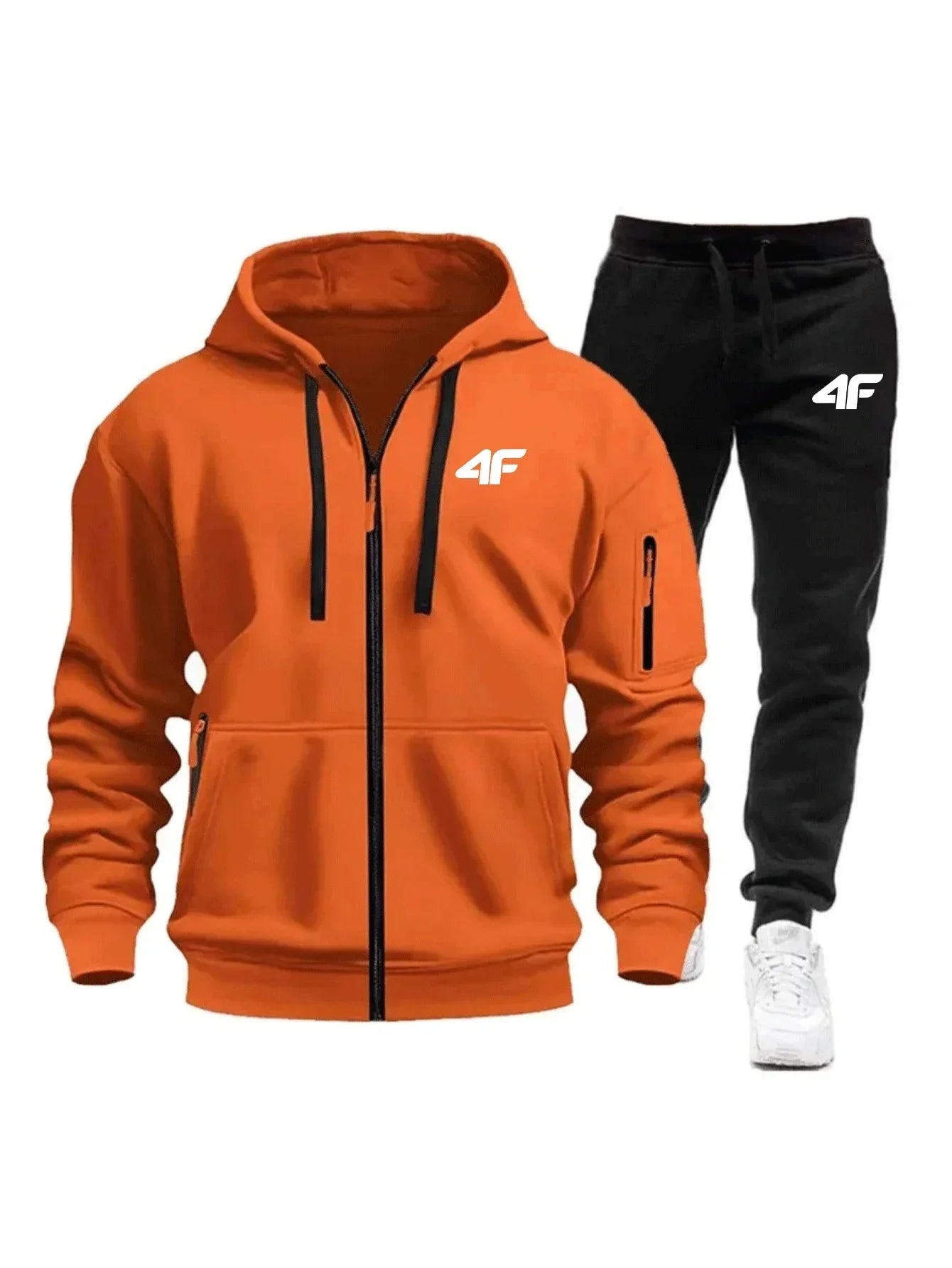 Sets for Men Two Piece Outdoors Mens Tracksuit Set Hot Sales Sportswear Man Sweatpants Hoodie Fashion Comfortable Casual Jogging