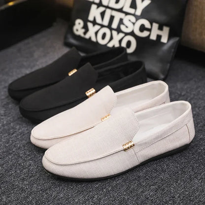 Fashion Men Casual Shoes Luxury Brand Men Loafers Breathable Comfort Slip-on Mens Driving Shoes lightweight Lazy Shoes Moccasins
