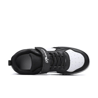 Ultra-Light Leathe Two Wheels Children's Sport Roller Skate Shoes for Kids Boys Girls Walking Running Sneakers Outdoor for Women