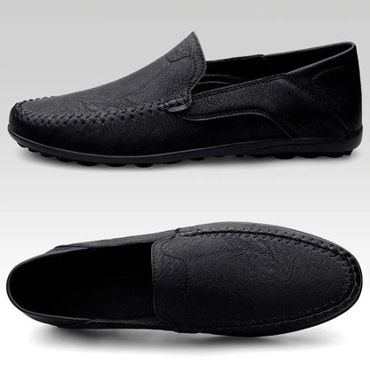 2025 shoes men's lazy one-pedal spot solid color men's shoes summer men shoes British cross-border large-size casual