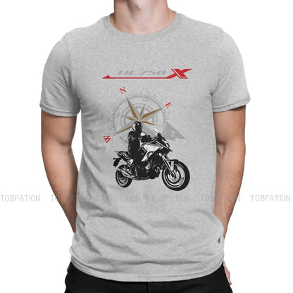 Adventure Motorcycle Tour T Shirt Vintage Grunge Large O-Neck TShirt Top sell  Harajuku Men's Clothes 