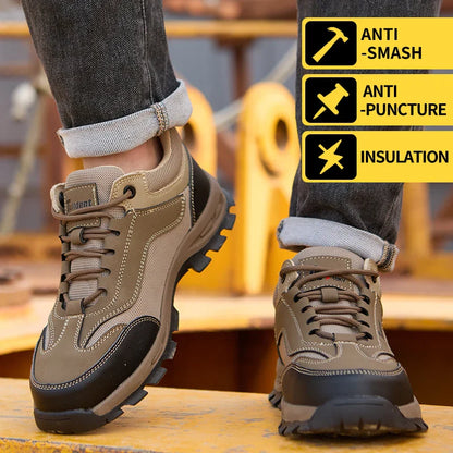 Men's protective shoes, safety shoes, anti smash and anti stab work shoes, insulated shoes, and protective boots