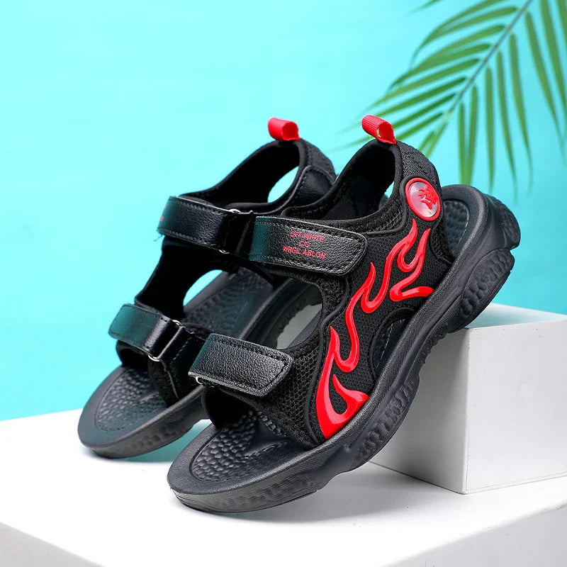 Kids Shoes Boys Sandals Summer Beach Waterproof Barefoot Shoes Sneaker Fashion Design Children Casual Sports Sandals for Boy