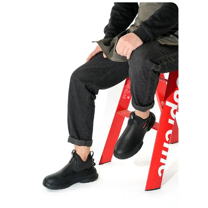 Men's Work Shoes Non Slip Oil Resistant Chef Shoes Suitable Seasons Lightweight and Comfortable with A Soft Sole That Not Tiring