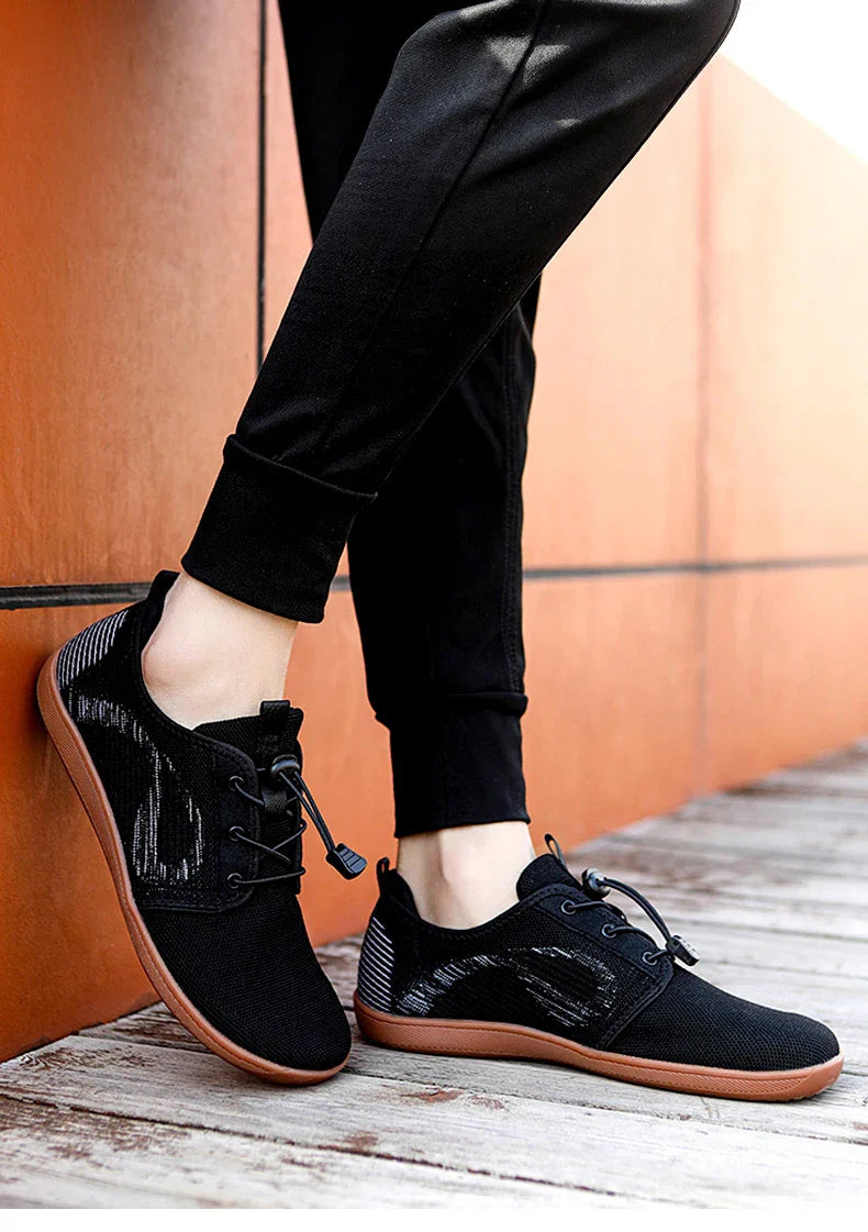New Unisex Wider Shoes Breathable Mesh Men Barefoot Wide-toed Shoes Brand Flats Soft Zero Drop Sole Wider Toe Sneakes Large Size