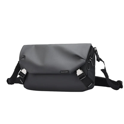 Leather Waterproof Multifunction Messenger Bag Large Capacity Sling Shoulder Bags mens crossbody bag