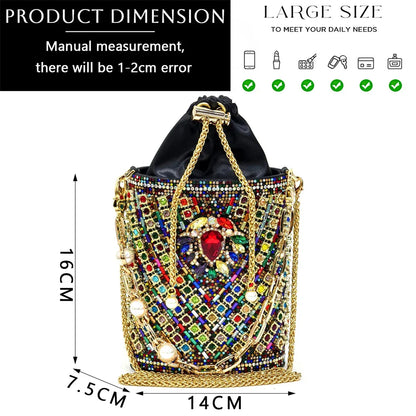 Sapatos e Bolsa Nigerianos de Salto Alto para Mulheres na Cor Vermelha, Conjunto de Bolsa com Strass com Design Italiano para Casamento