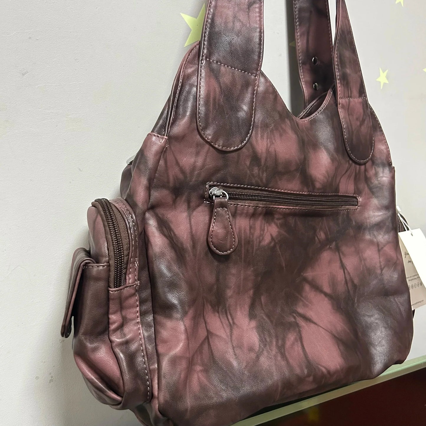 Vintage Bag Women Fashion Handbags PU Leather Shoulder Bags Female Satchel Big-capacity Shoulder Purse Bag bolsa feminina
