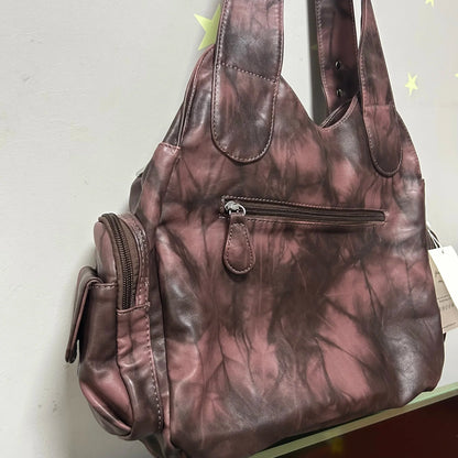 Vintage Bag Women Fashion Handbags PU Leather Shoulder Bags Female Satchel Big-capacity Shoulder Purse Bag bolsa feminina