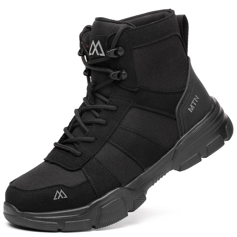 Safety Shoes Men Steel Toe Protective Shoes With Anti Smash Anti Piercing Work Shoes Indestructible Safety Boots