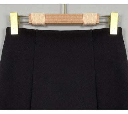 Korean Style 2026 Summer New Slim Comfortable Sexy Mini Skirt Elegant Solid Slim Versatile High Waist Bodycon Skirts for Women