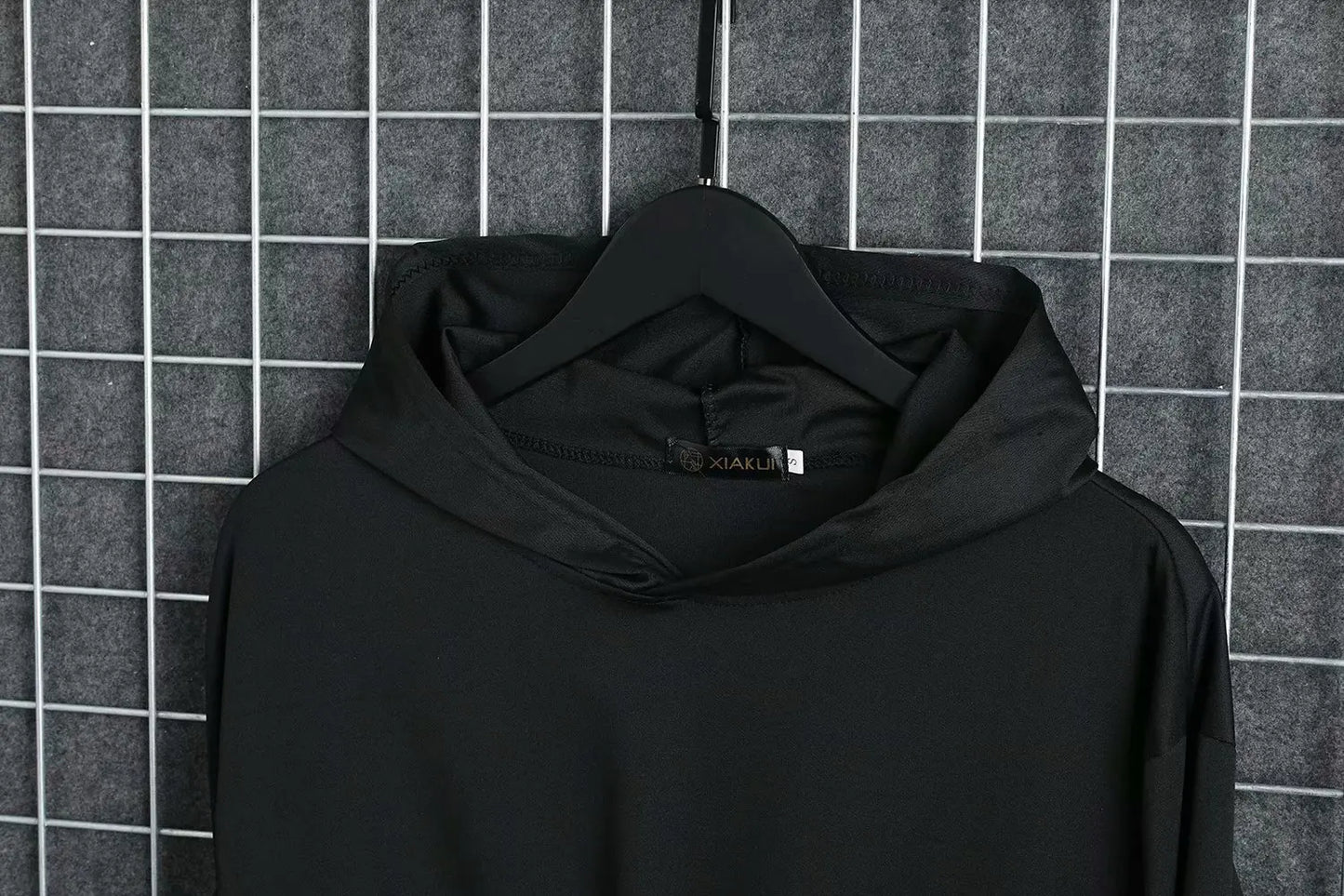 New Men's Hoodies Sweatshirt Autumn Casual Techwear Hip Hop Harajuku Hoodie Men Ribbons Patchwork Japanese Streetwear Darkwear