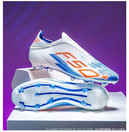 New Men's Soccer Shoes Grass Cleats Futsal Non Slip Indoor Ultralight Fg Turf Football Boots Sport Comfortable Adult Non-Slip