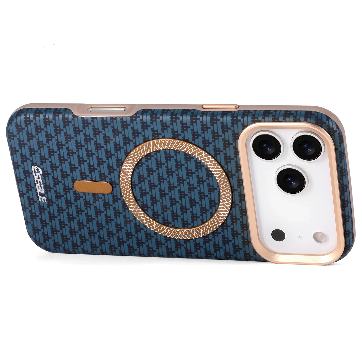 Leather Magnetic Phone Case For iPhone 17 16 15 14 13 Pro Max 17Pro 17Air Metal Lens Button Bumpe Cover