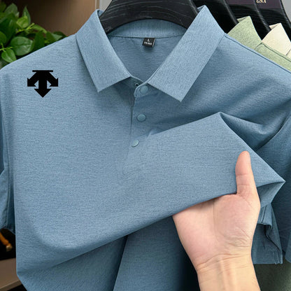 Designer's summer new men short sleeve business casual comfortable sports polo shirt exquisite brand best-selling embroidery top