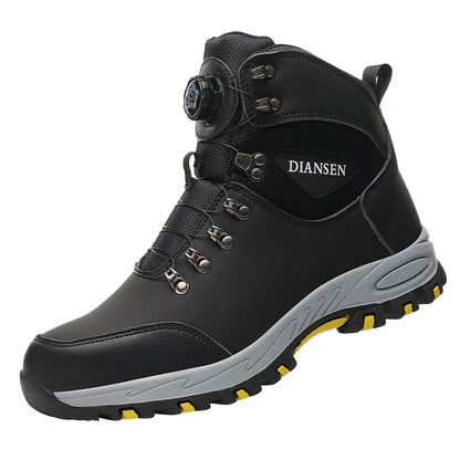 Puncture-Proof Protective Shoes Work Boots Tactical Boots Rotating Button Safety Shoes Men Work Sneakers Indestructible Shoes