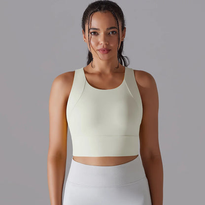 Nylon Sexy Women's Sports Bra Top Women Tight Elastic Gym Sport Yoga Bras Crop Top Yoga Clothes Stretch Women Sports Underwear