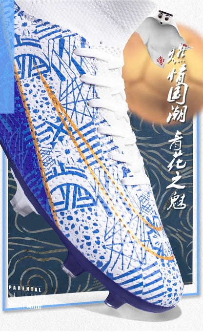 Hot-Selling Football Boots Men's Soccer Cleats TF/FG Wear-Resistant Training Shoes Outdoor Non-Slip Sneakers Size33-46