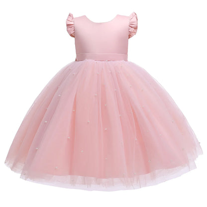 2026 Girls Princess Tutu Dress Flower Girl Gown Piano Performance Host Outfit Party Dress prom dresses girls dresses