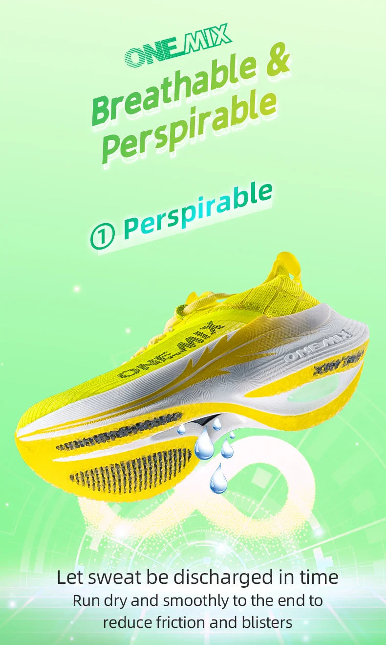 Carbon Plate Marathon Running Racing Shoes Professional Stable Support Shock-relief Ultra-light Rebound Sport Sneakers