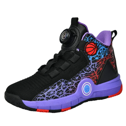 Children Basketball Shoes Original Design 2024 New Indoor Field Training Sports Shoes Comfortable Boy Basketball Shoes for Kids