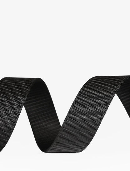 Men's Woven Belt Nylon Material Toothless Automatic Buckle Belts For men, Outdoor Sports And Leisure Strap, Fashion Jeans Belt