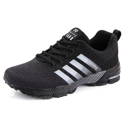 New fashionable plus-size men's casual sports shoes, walking and running shoes, tennis vulcanized men's shoes