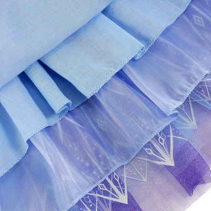 Vestidos de Elsa para Meninas Fantasia de Princesa Infantil Lantejoulas Fantasia Infantil Cosplay Rainha Roupas de Halloween Vestidos de Festa de Carnaval