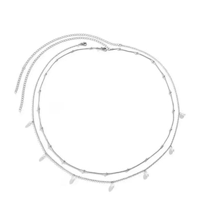 New Fashion Sexy Double Layer Pearl Chain for Women Waist Bead Belly Chain Belly Belt Summer Beach Body Jewelry Festival Gifts
